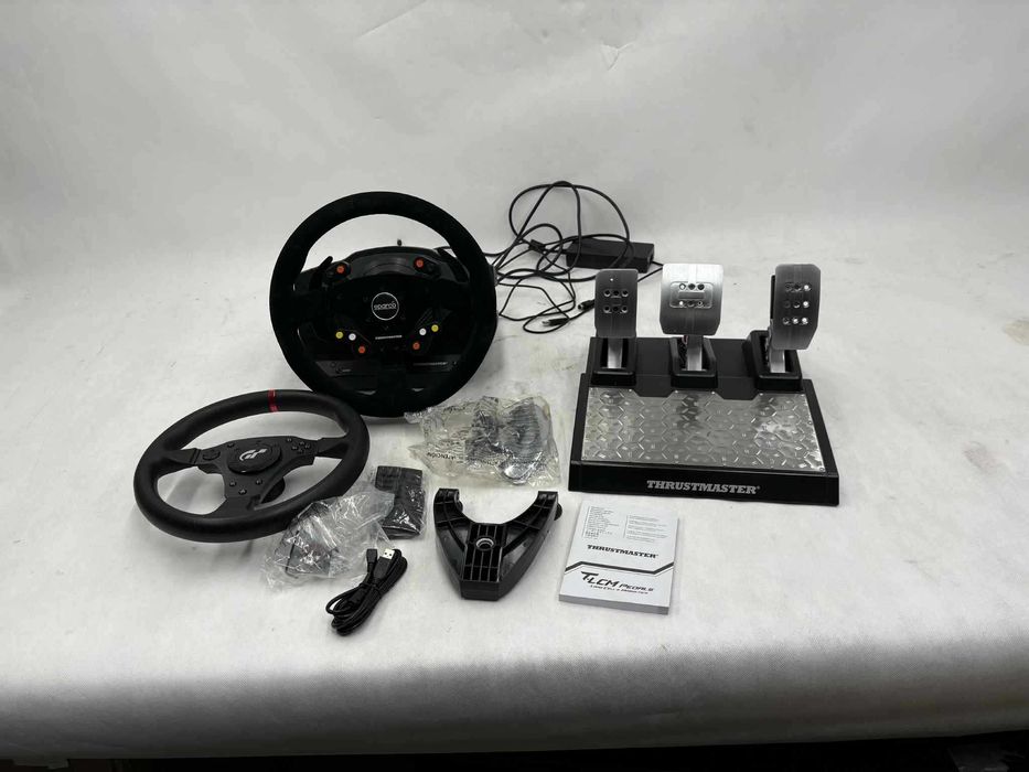 Thrustmaster T500RS + pedały Thrustmaster TLCM kierownica Sparco
