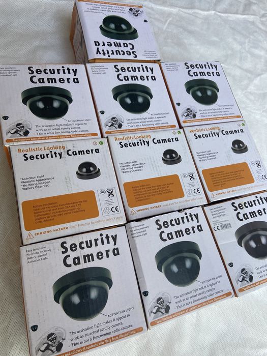 Security camera kamery cctv monitoring atrapy
