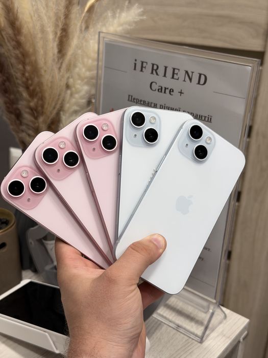iPhone 15 128/256gb Pink  / Blue