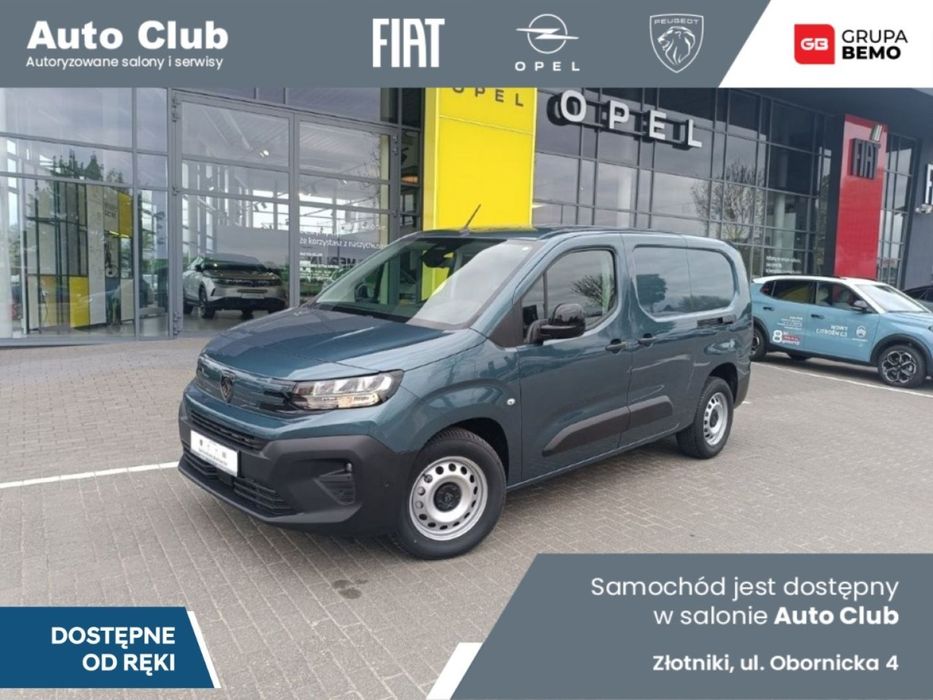Peugeot PARTNER  Furgon XL Diesel 130KM Automat; leasing 101,8%, AC,OC,NW za 0,5%