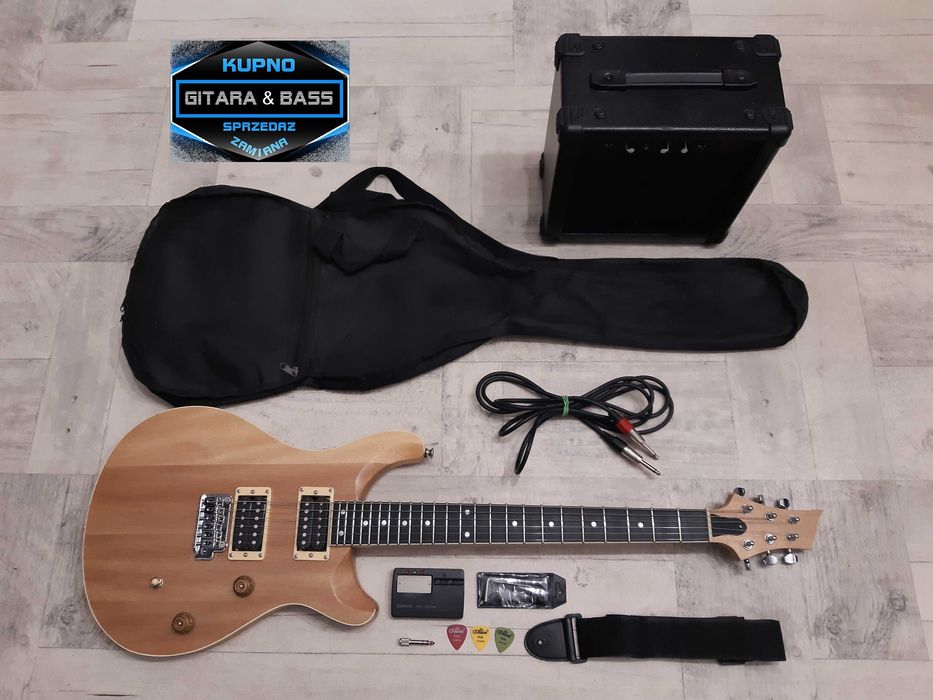Gitara Elektryczna i Wzmacniacz -zestaw gotowy do gry- wysyłka Gratis