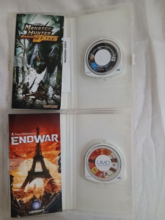 Monster Hunter Freedom Unite + EndWar PSP Completo
