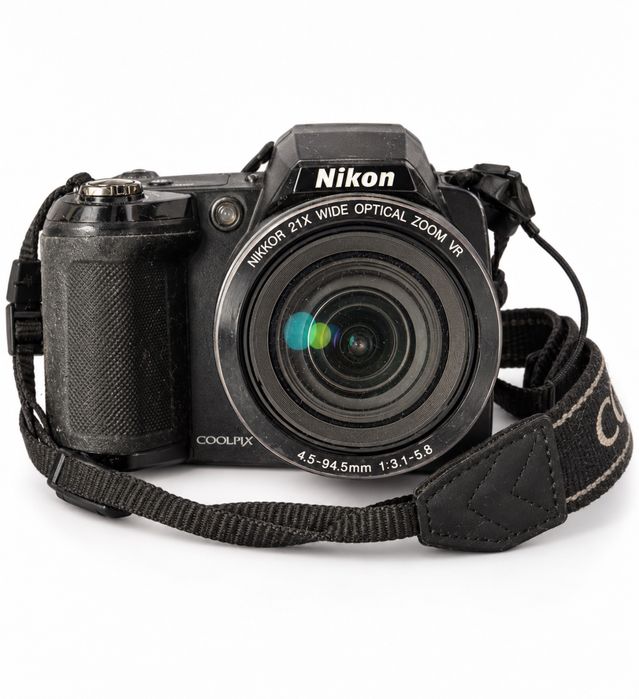 Nikon COOLPIX L120 – 14,1 MP, zoom ótico 21x, com alça e tampa