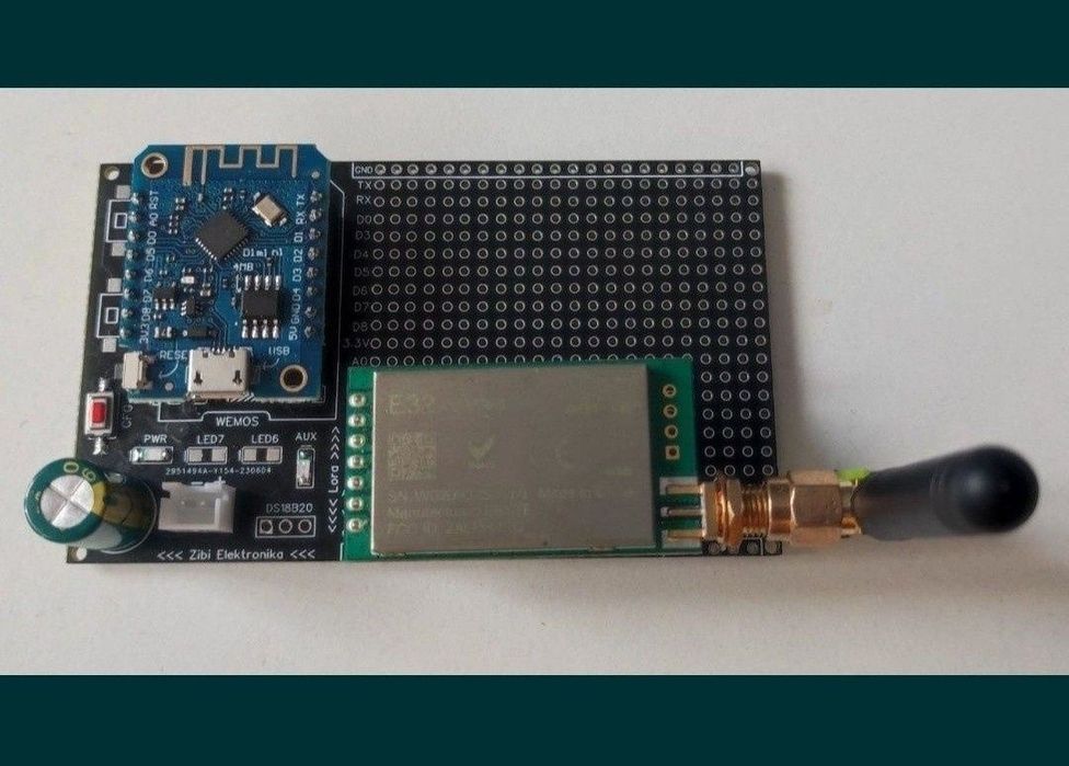 Czujnik zajętości miejsc parkingowych Lora Supla MQTT