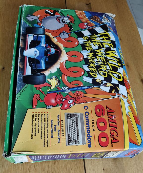 Komputer Amiga 600 zestaw box komplet!