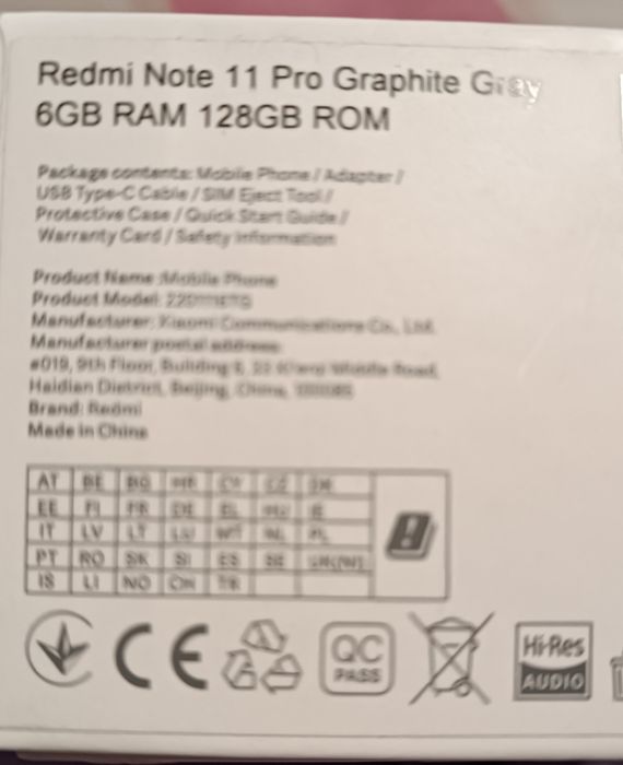 Telemóvel Xiaomi 11 pro