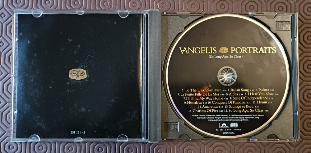 CD VANGELIS - Portaits