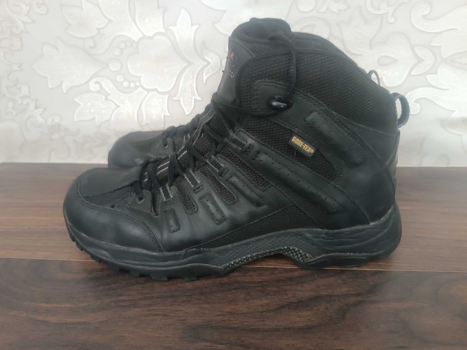 Кожа ботинки на зиму берцы Ecco gore tex 42 размер 27 см