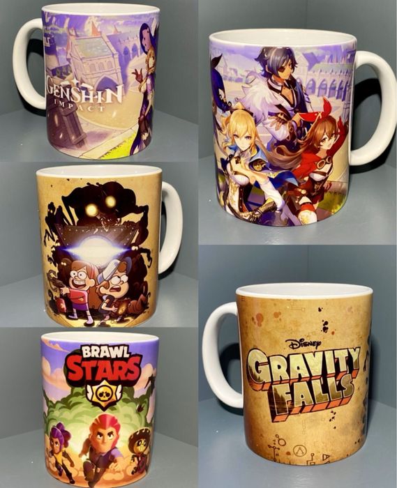 Чашка, кружка, кухоль, горнятко Minecraft, Roblox, Sonic