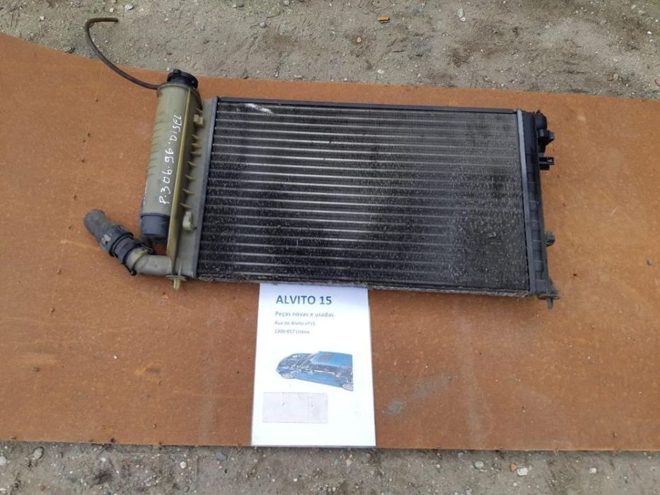 radiador de água Peugeot 306 1.9 diesel 1996