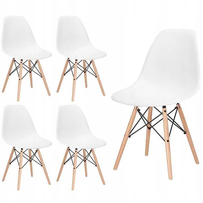 Nowy ZESTAW 4 sztuk krzeseł skandynawskich / 10 wersji kolorystycznych