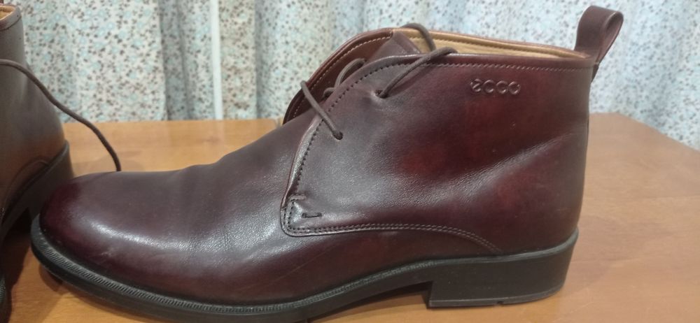 Ботинки ECCO 44-45р .Один раз одягались .Не підійшов розмір.Нові.в