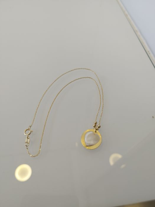 Fio dourado em prata 925