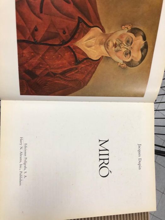 Livro sobre Miró - autor Jacques Dupin (versão em inglês)