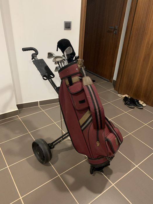 Saco de Golf  completo(9 tacos)com troley