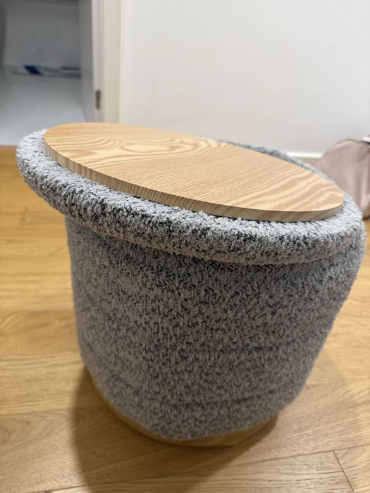 Banco arrumaçao cinza