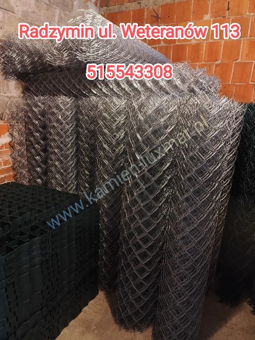 Siatka Ogrodzeniowa fi 3mm ocynkowana