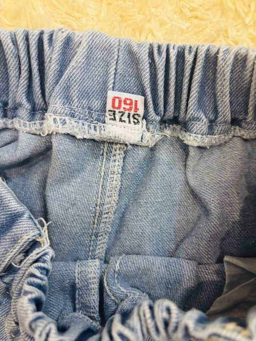 Джинси моми для дівчинки р.160