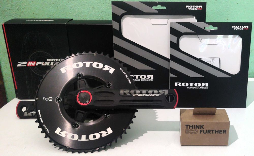 ROTOR 2INPOWER DM Medidor de Potência 172,5mm 30mm 53/38 - usado