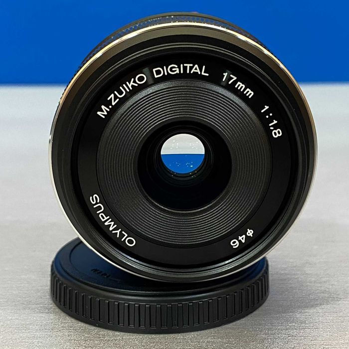 Olympus M.Zuiko Digital 17mm f/1.8 MSC (NOVA - 3 ANOS DE GARANTIA)