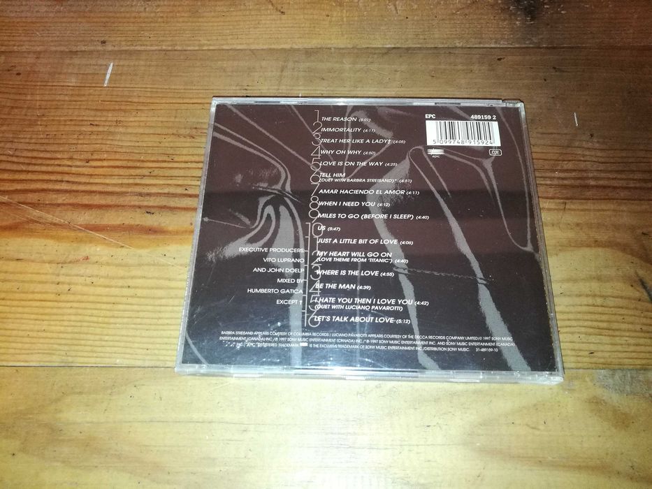 CELINE DION - Lets Talk About Love CD