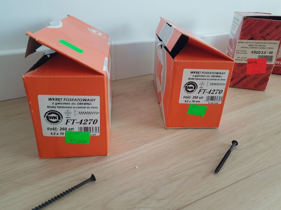 Wkręty do drewna wkręt-met