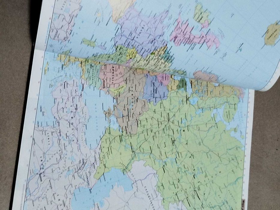 Livro Atlas Geografia Universal Europa Ocidental