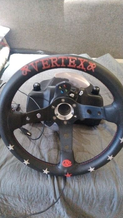 Кермо ігровий руль Logitech g920разом з змінним рулем