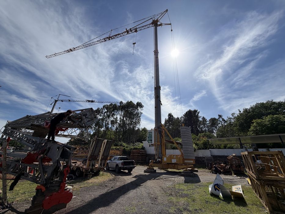 Grua automentante potain hdt70 -45m