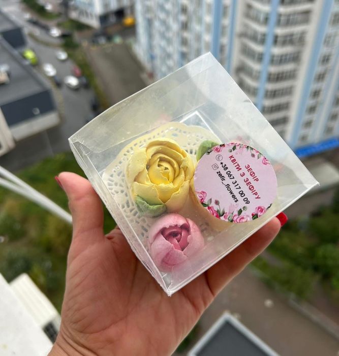 Зефірні квіти, зефірні букети