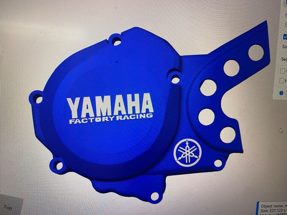 Tampa de motor originais personalizadas DTR125