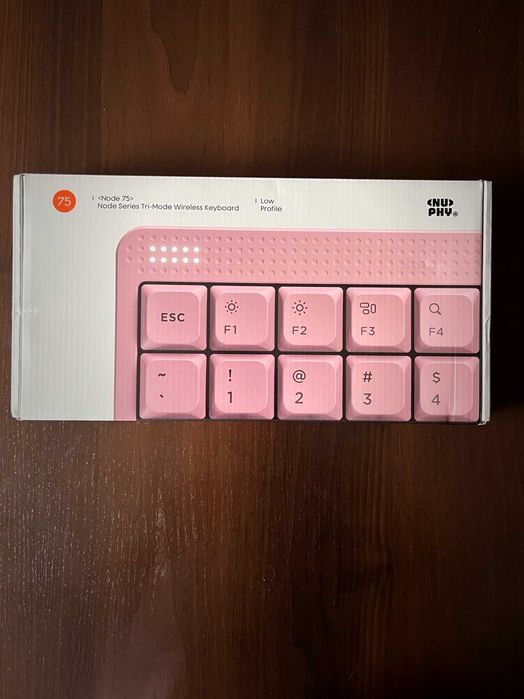 Nuphy Node75 Low Profile - mechanik tri-mode z SOCD i TouchBarem