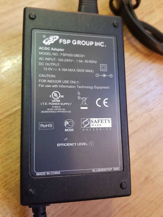 AC/DC Oryginalny Adapter Zasilacz FSP050-DBCD1 12V