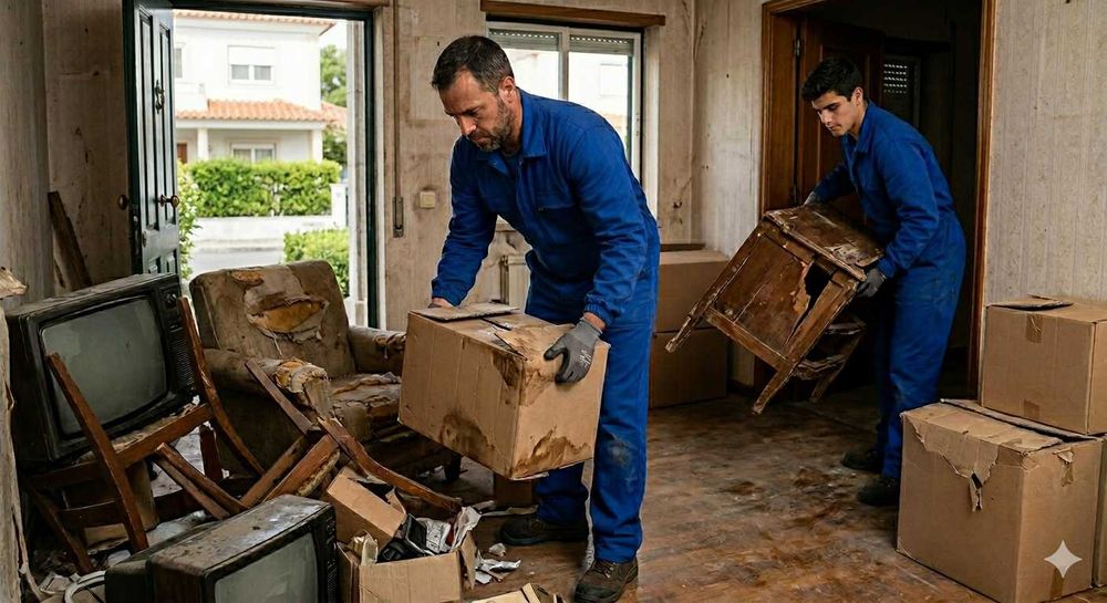 MUDANÇAS PEQUENAS E MÉDIAS | CARRINHA 9m³ | Remoção de monos | Limpeza de terrenos | Limpezas pós-mudanças