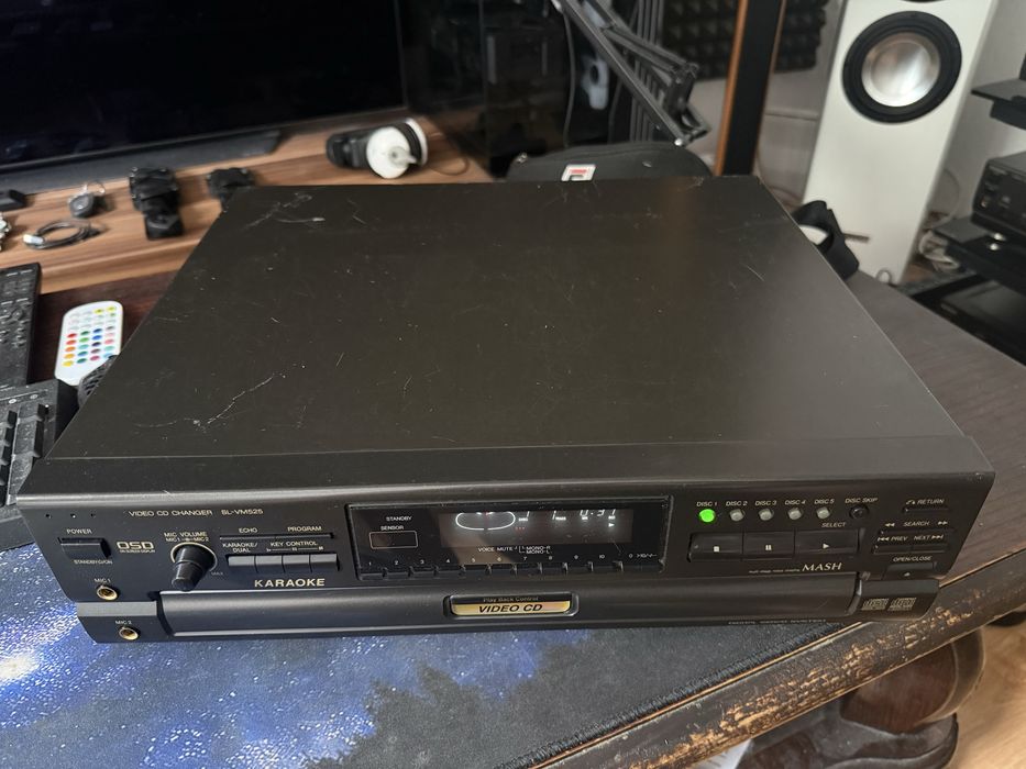 Panasonic video cd changer sl-vm525