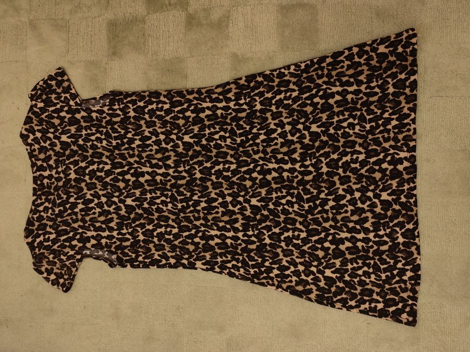 Leopard print dress size M by Blanco