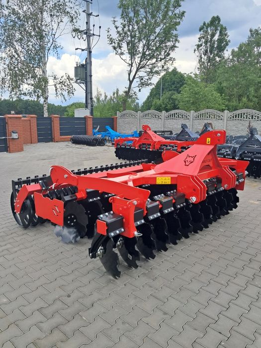 Brona talerzowa 3 metry firmy WOLF-MET nowa