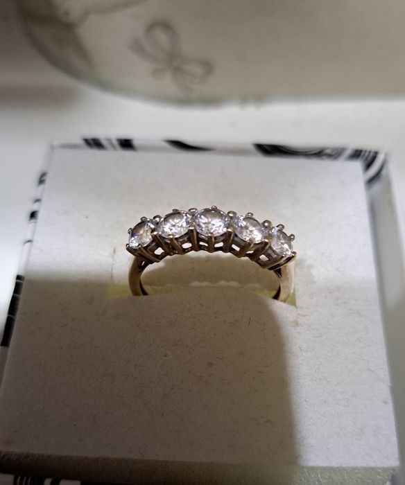 Pierścionek złoty pr.375