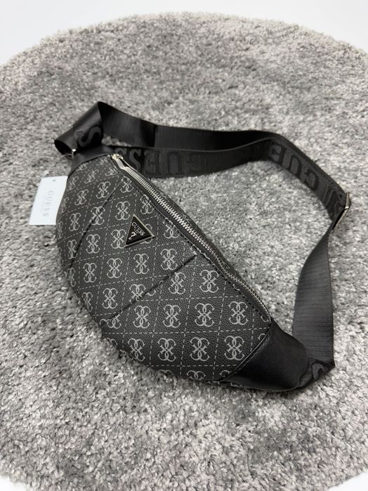 Мужская сумка guess бананка барсетка