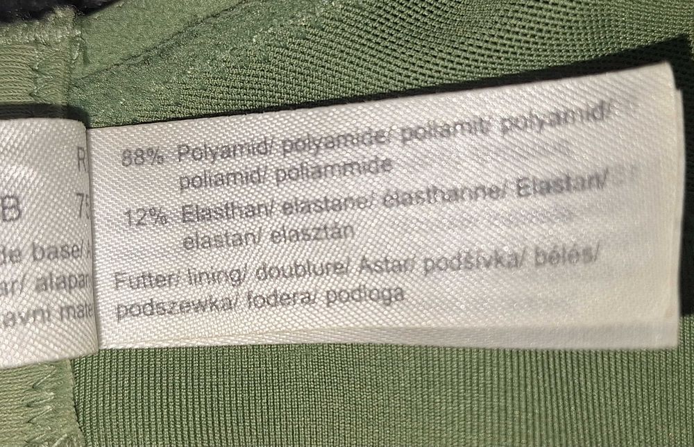 Biustonosz sportowy Essentials EU 75B.