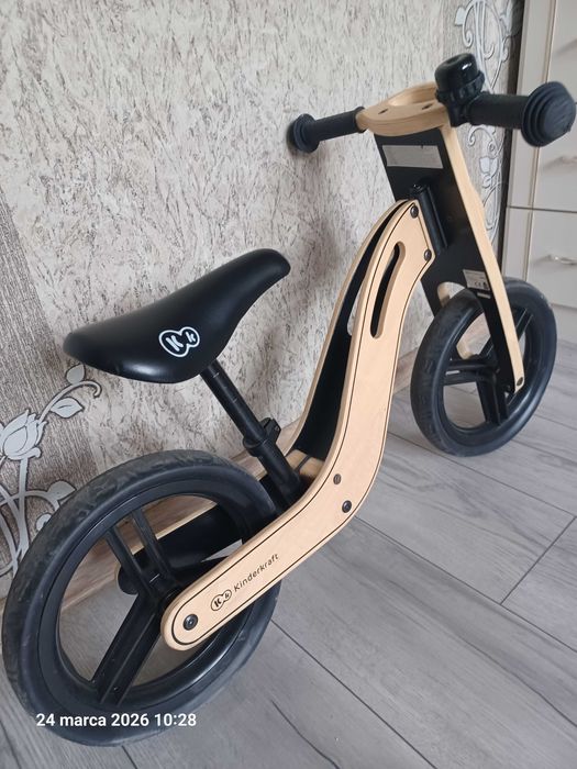 Rowerek biegowy drewniany
