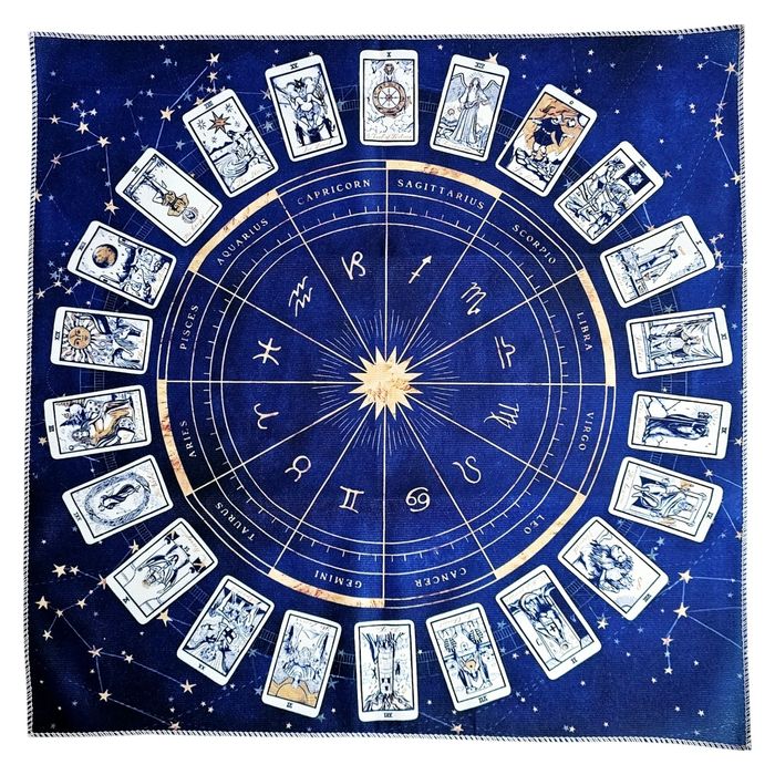 Toalhas  "Mandala Zodíaco Tarot"