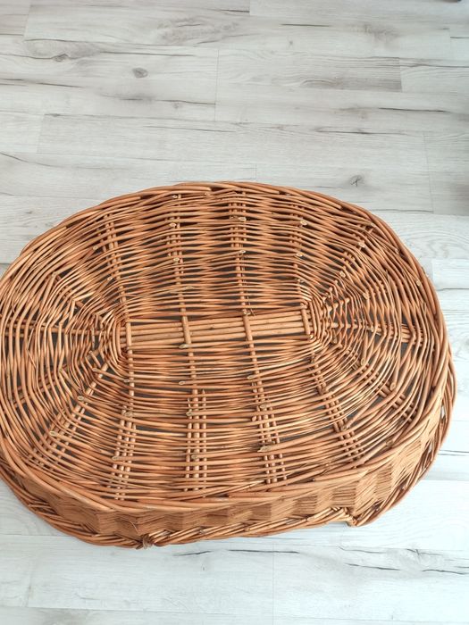 Kosz wiklinowy do psa