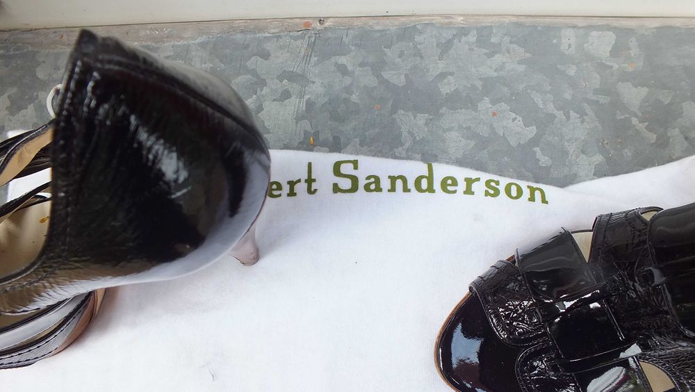 Piękne sandały skóra droga marka Rupert Sanderson38