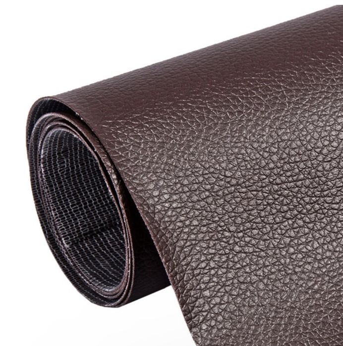 Ekoskóra samoprzylepna 100x137cm - brąz