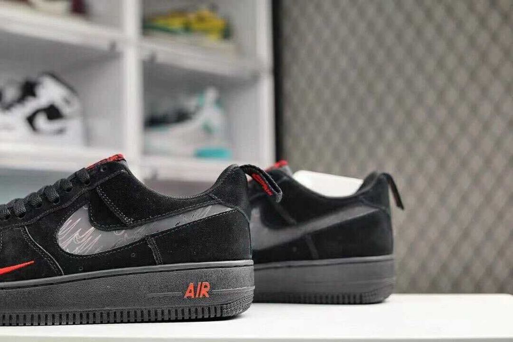 Air_ Force_ 1 Low_ '07 Black R.45