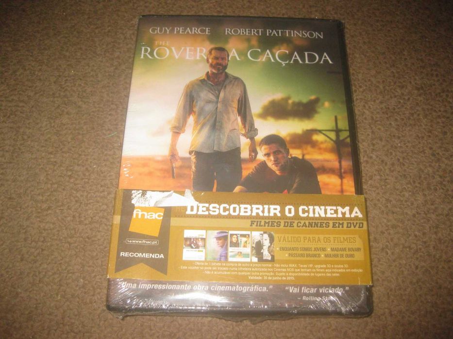 DVD "The Rover- A Caçada" com Robert Pattinson/Selado!