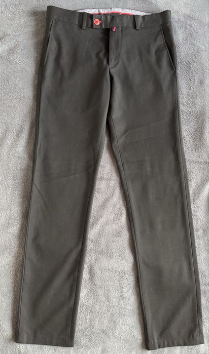 Штани чоловічі slim fit чорні в чудовому стані