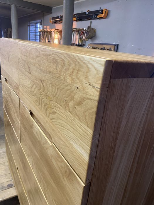 Komoda debowa 130x120x50