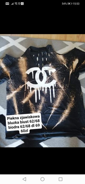 Piekna zjawiskowa bluzka 48 50
